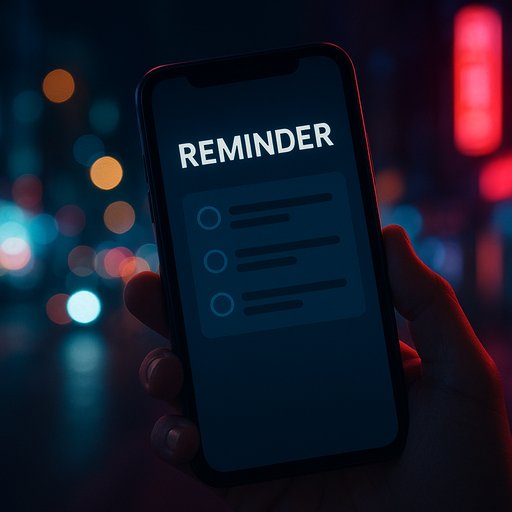 ACE444 session reminders card