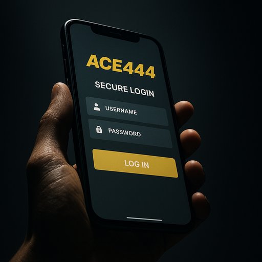 ACE444 secure login flow on phone